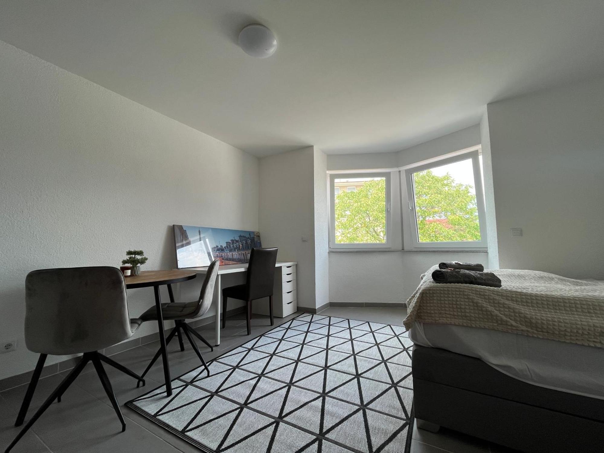 Simplex Apartments Am Europaplatz Karlsruhe Habitación foto