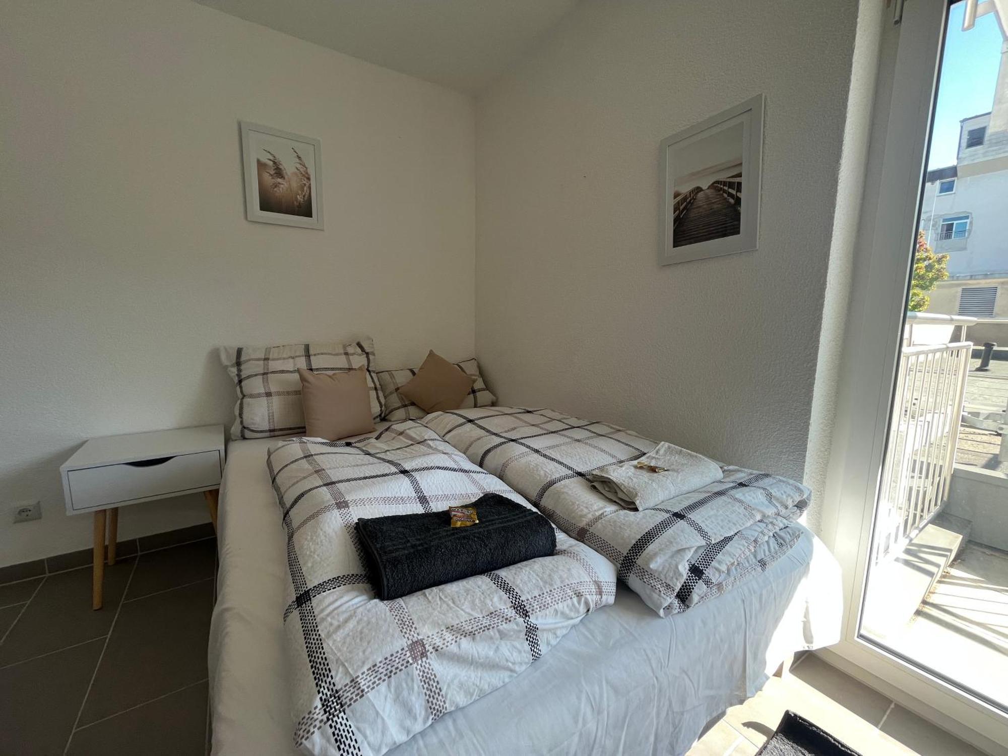 Simplex Apartments Am Europaplatz Karlsruhe Habitación foto