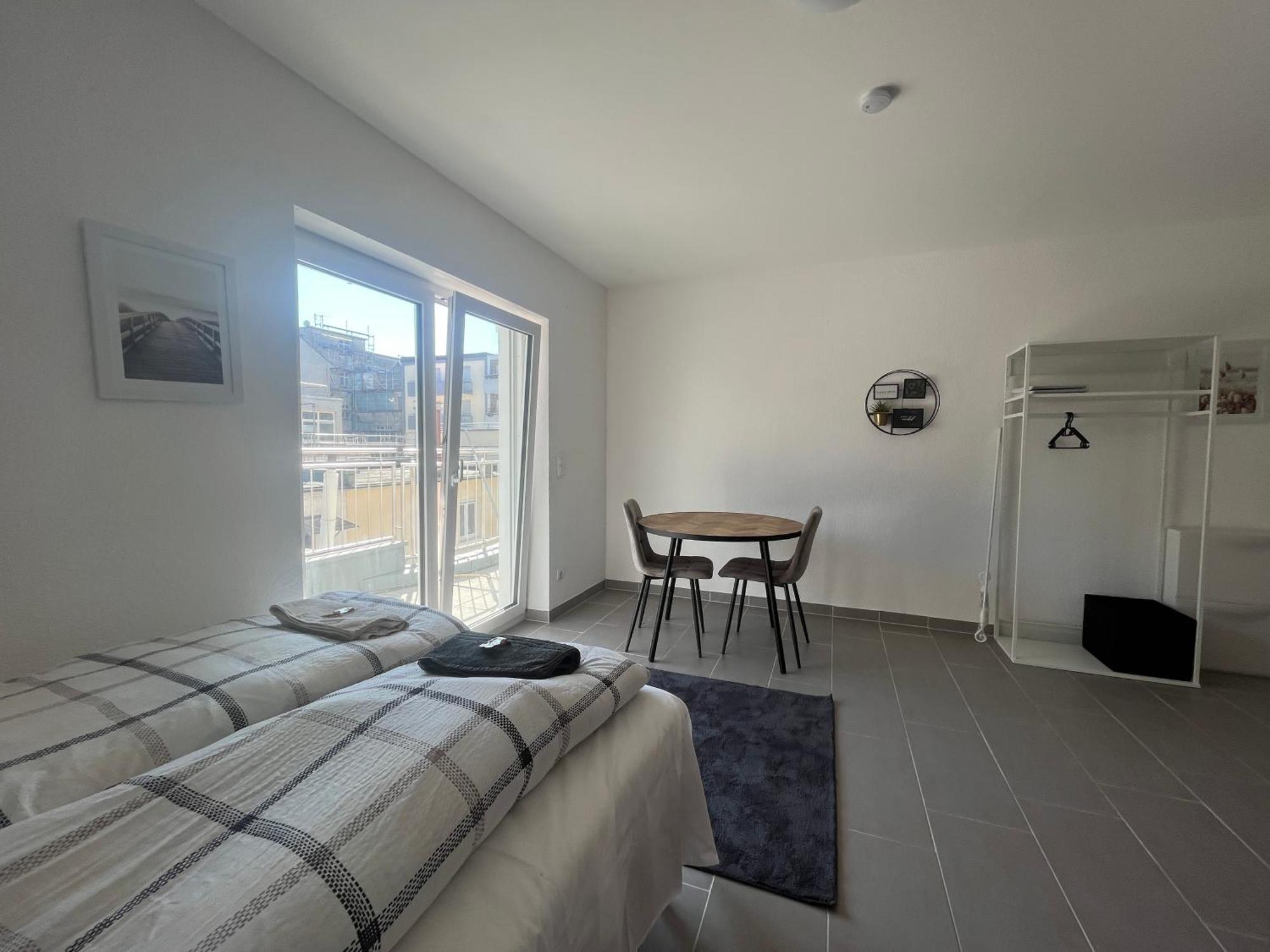 Simplex Apartments Am Europaplatz Karlsruhe Habitación foto