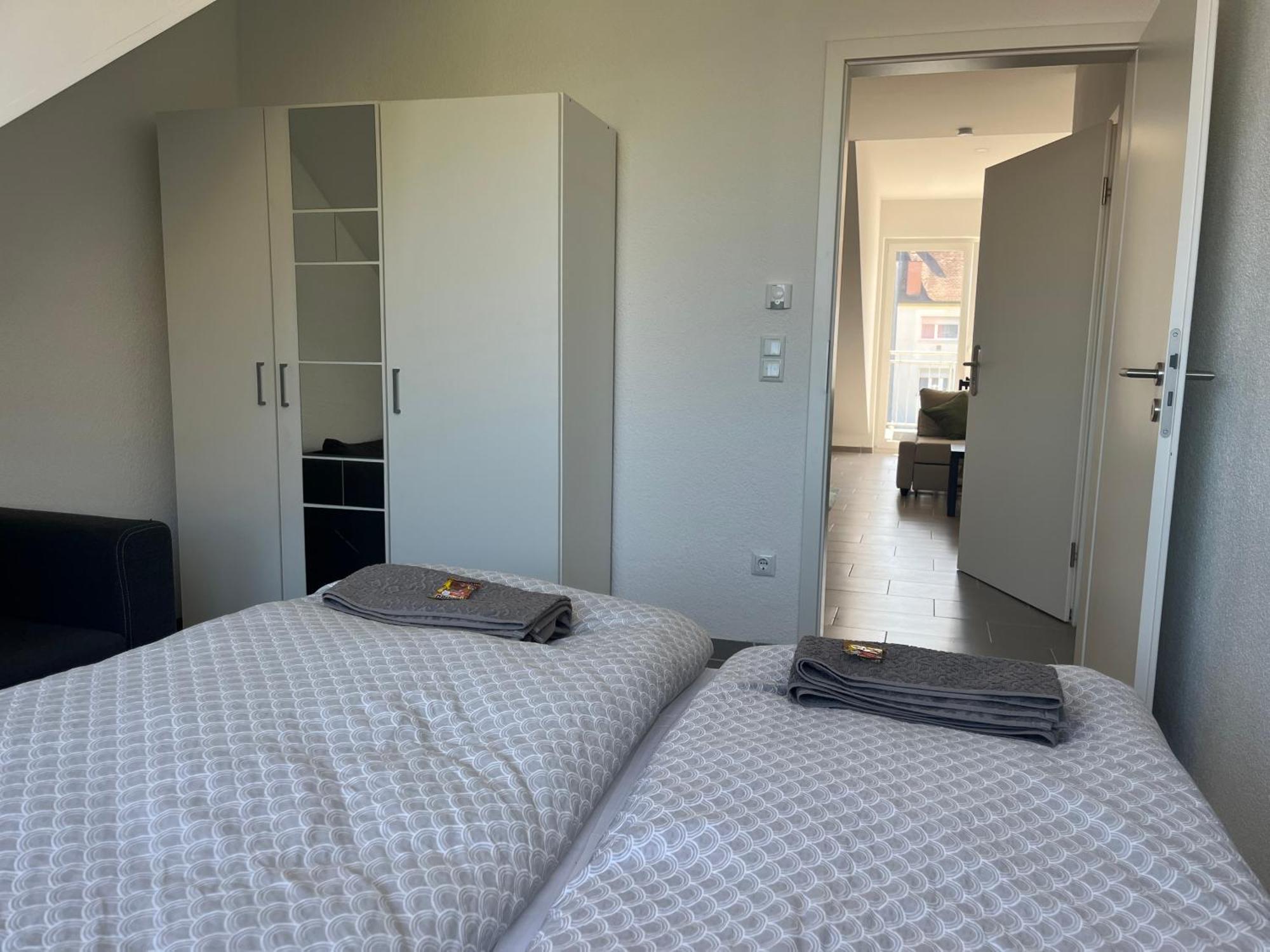 Simplex Apartments Am Europaplatz Karlsruhe Habitación foto