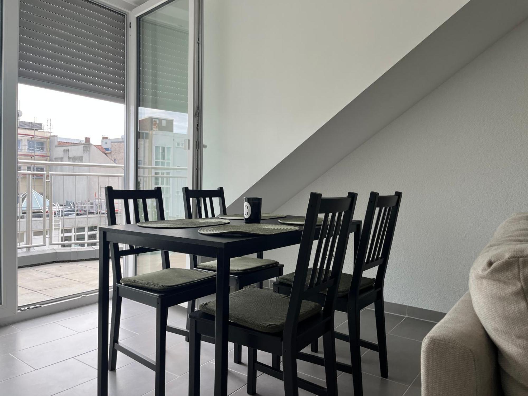 Simplex Apartments Am Europaplatz Karlsruhe Habitación foto