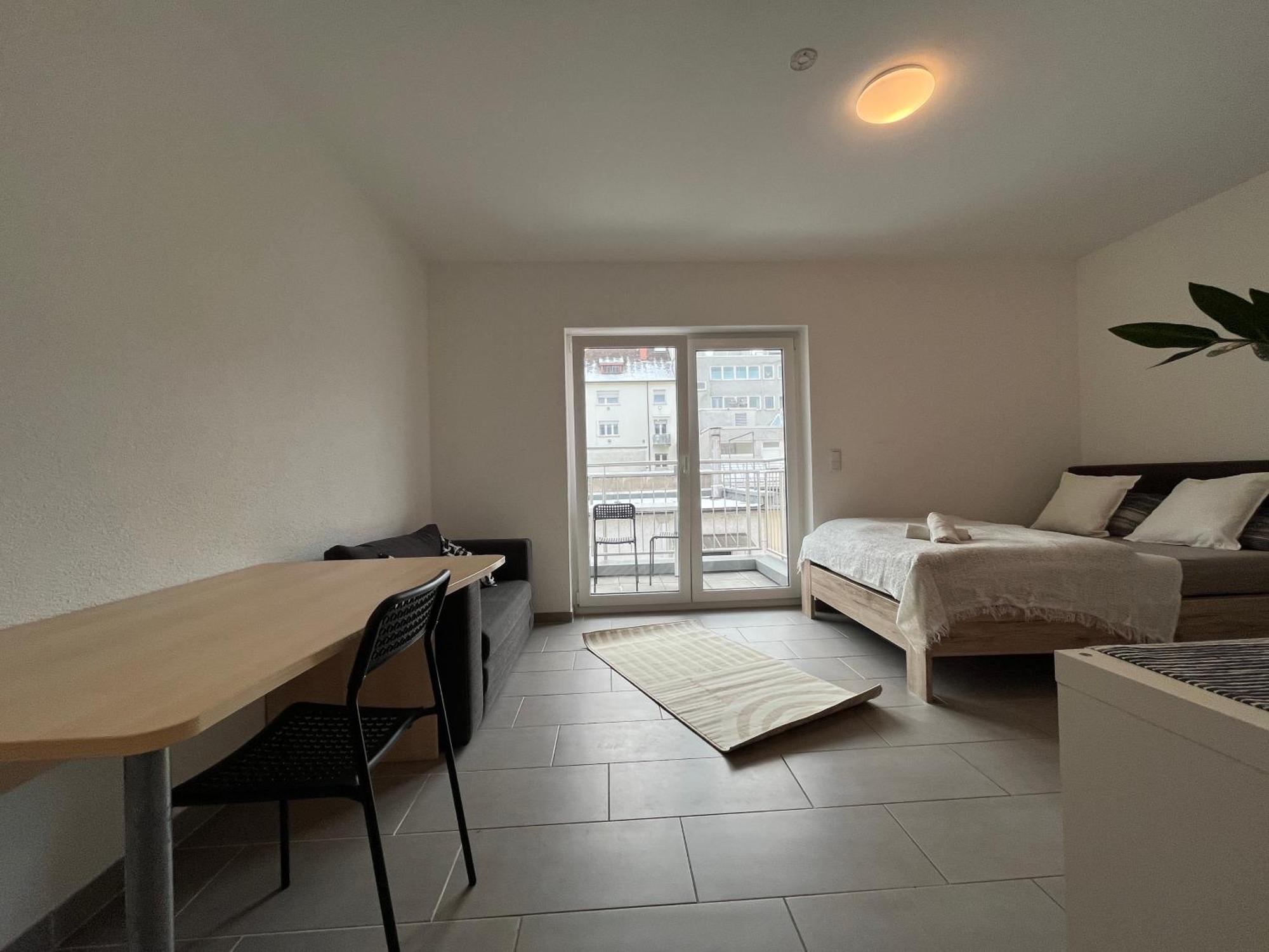 Simplex Apartments Am Europaplatz Karlsruhe Habitación foto