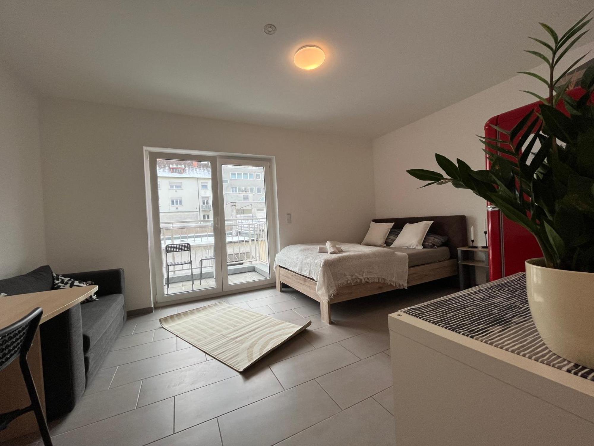 Simplex Apartments Am Europaplatz Karlsruhe Habitación foto