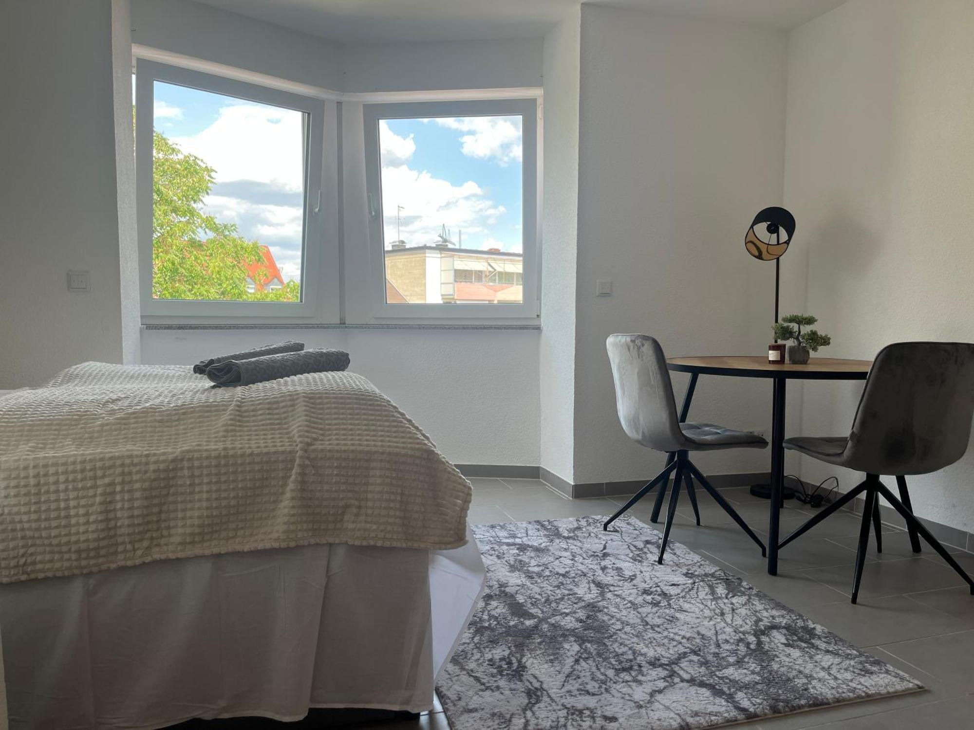 Simplex Apartments Am Europaplatz Karlsruhe Habitación foto