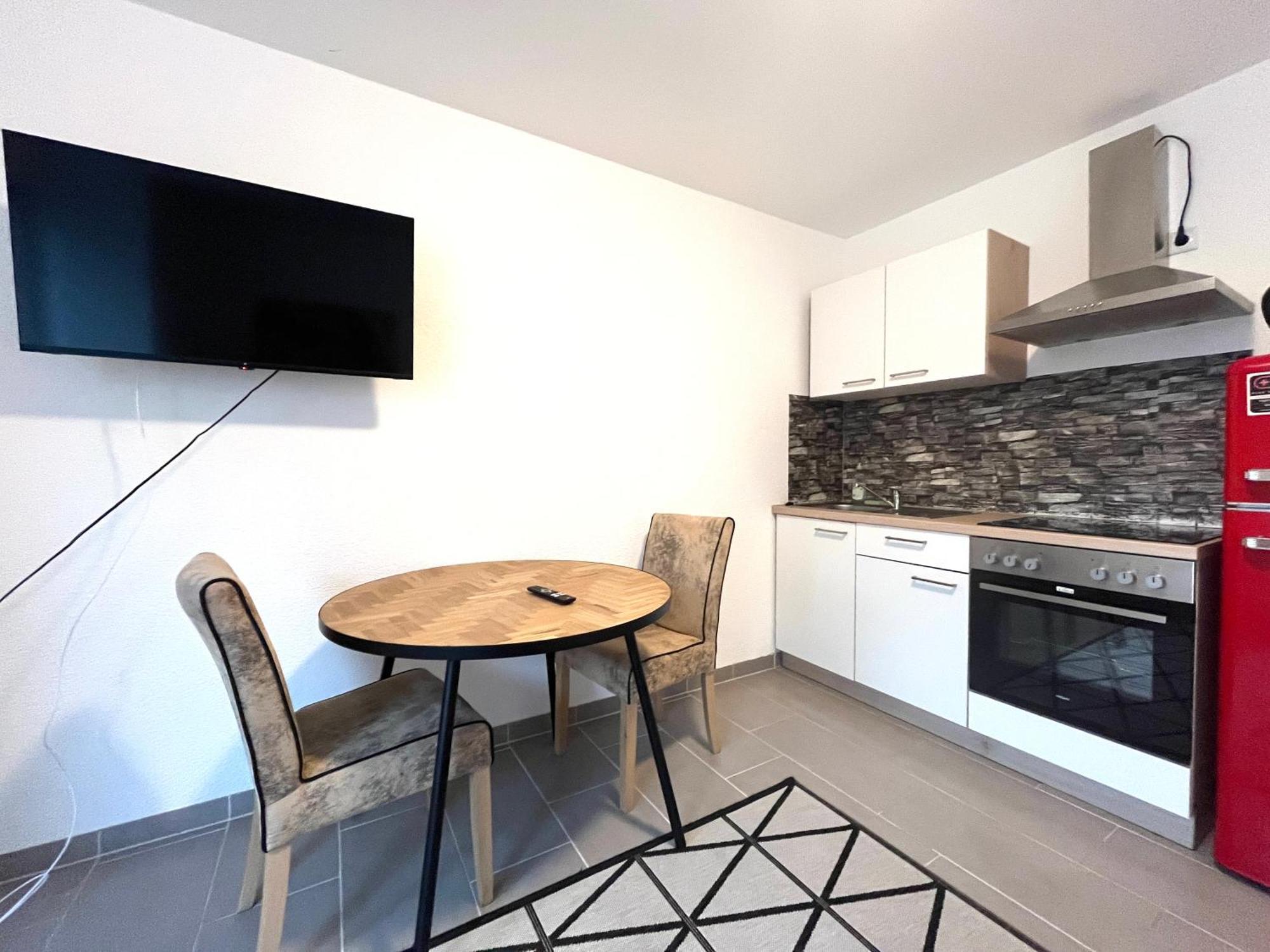 Simplex Apartments Am Europaplatz Karlsruhe Habitación foto