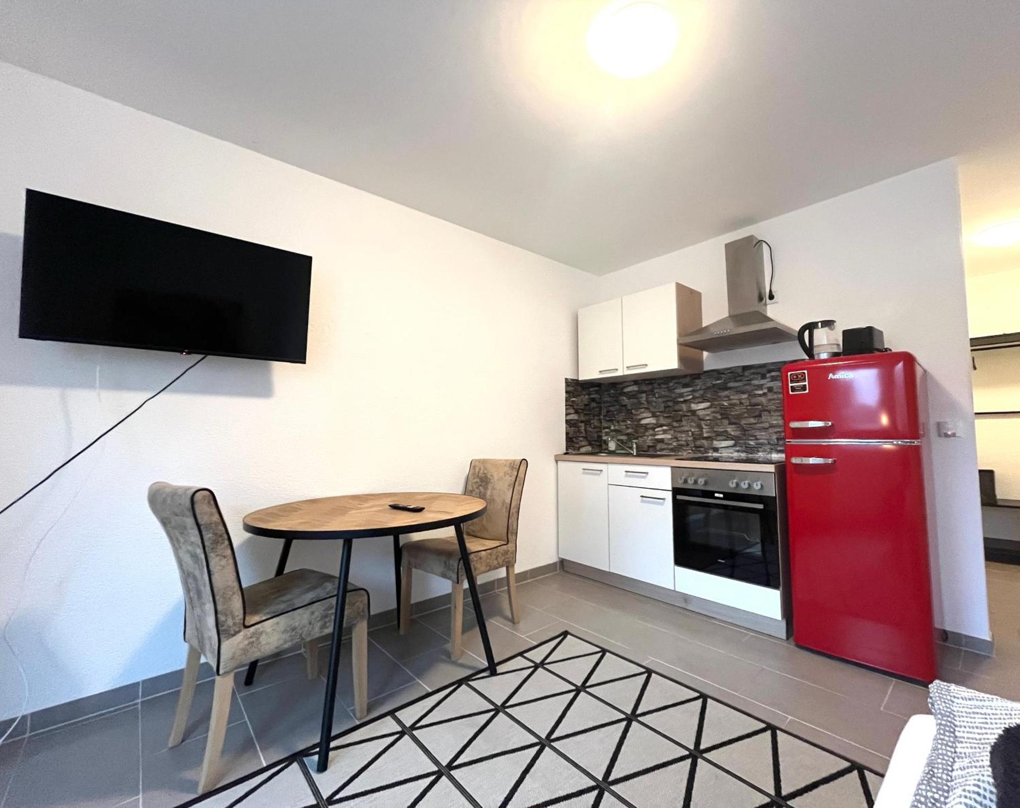 Simplex Apartments Am Europaplatz Karlsruhe Habitación foto